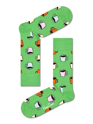 Happy Socks Skarpety w kolorze zielonym rozmiar: 41-46