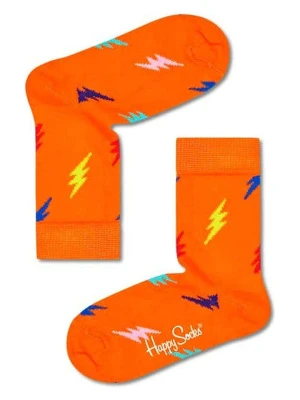 Happy Socks Skarpety "Lightning" w kolorze pomarańczowym rozmiar: 13-21