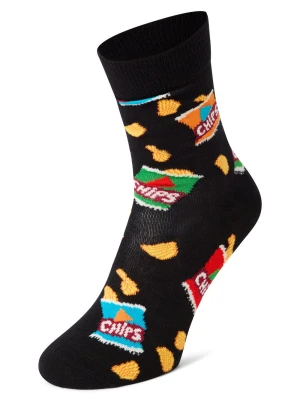 Happy Socks Skarpety Mężczyźni Bawełna czarny|wielokolorowy wzorzysty,