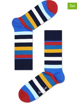 Happy Socks Skarpety "Stripes" ze wzorem rozmiar: 36-40