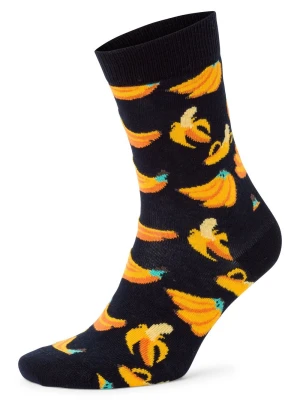 Happy Socks Skarpety unisex Mężczyźni Bawełna niebieski wzorzysty,