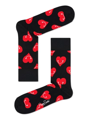 Happy Socks Skarpety w kolorze czerwono-czarnym rozmiar: 41-46