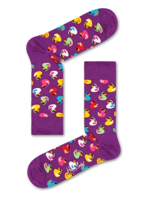 Happy Socks Skarpety w kolorze fioletowym rozmiar: 36-40