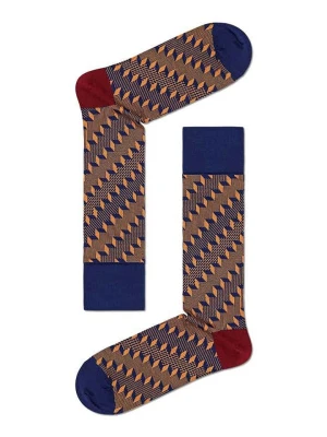 Happy Socks Skarpety w kolorze granatowo-brzoskwiniowym rozmiar: 43-46