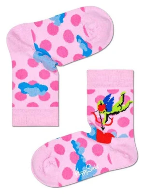 Happy Socks Skarpety w kolorze jasnoróżowym rozmiar: 22-24