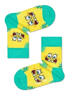 Happy Socks Skarpety w kolorze żółto-zielonym rozmiar: 13-21