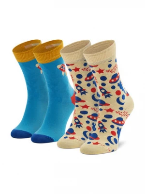 Happy Socks Skarpety Wysokie Dziecięce KISP02-2200 Kolorowy