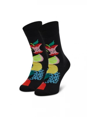 Happy Socks Skarpety wysokie unisex FRU01-9300 Czarny