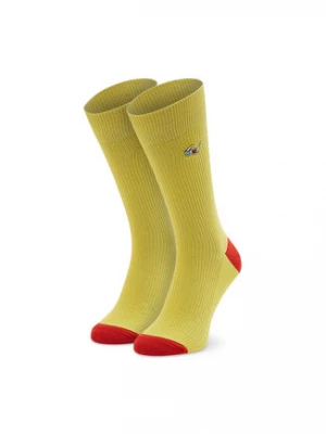 Happy Socks Skarpety wysokie unisex REGLA01-2000 Żółty