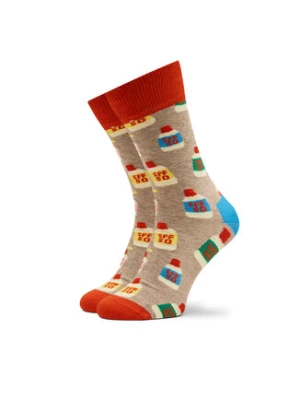 Happy Socks Skarpety wysokie unisex SPF01-3300 Kolorowy
