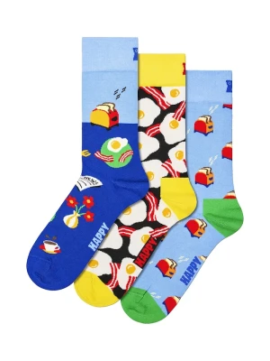 Happy Socks skarpety z bawełną 3-pack
