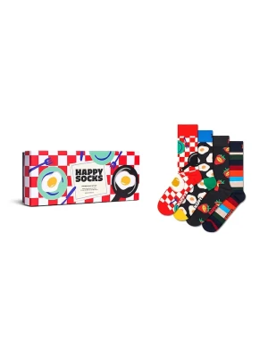 Happy Socks skarpety z bawełną 4-pack