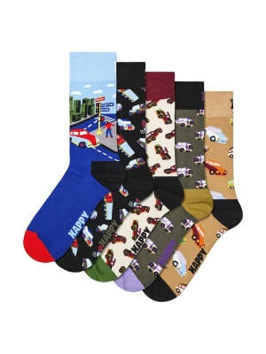 Happy Socks skarpety z bawełną 5-pack