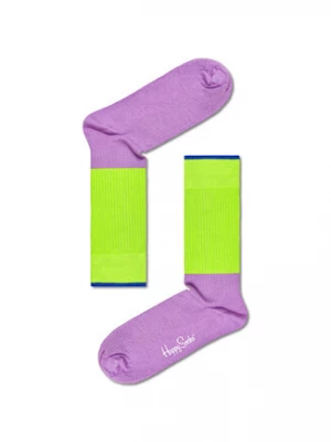 Happy Socks Zestaw 2 par wysokich skarpet unisex XZIP02-0200 Kolorowy