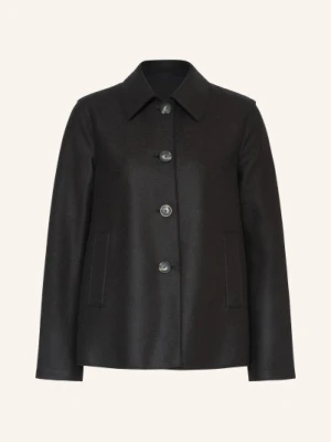 Harris Wharf London Kurtka Caban schwarz