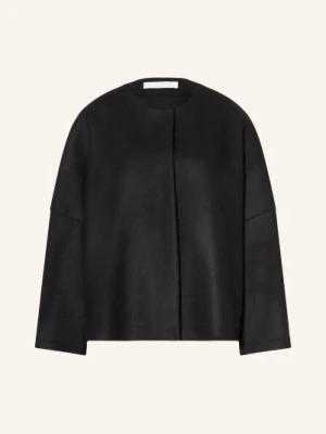 Harris Wharf London Kurtka Z Klapami schwarz