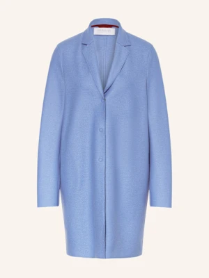 Harris Wharf London Płaszcz Wełniany blau