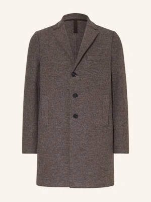 Harris Wharf London Płaszcz Wełniany braun