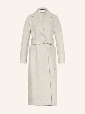 Harris Wharf London Płaszcz Wełniany grau