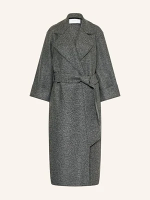 Harris Wharf London Płaszcz Wełniany grau