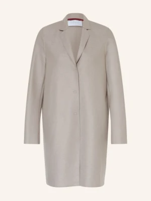Harris Wharf London Płaszcz Wełniany grau