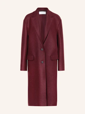 Harris Wharf London Płaszcz Wełniany rot