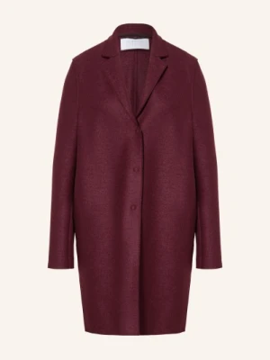 Harris Wharf London Płaszcz Wełniany rot