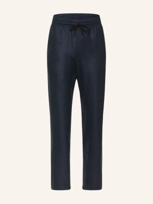 Harris Wharf London Spodnie Garniturowe O Kroju Extra Slim Fit Z Dzianiny Dżersejowej blau