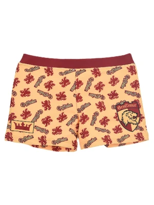 Harry Potter Kąpielówki "Harry Potter" w kolorze pomarańczowo-czerwonym rozmiar: 116