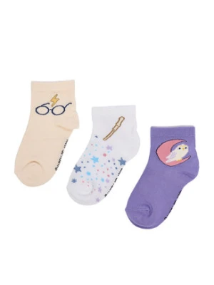 Harry Potter Skarpety długie CEO-ACCCS-AW25-301WBHP(3-PACK) Beżowy