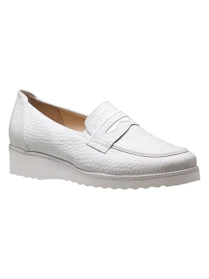 HASSIA Mokasyny "Sevilla" w kolorze białym rozmiar: 42