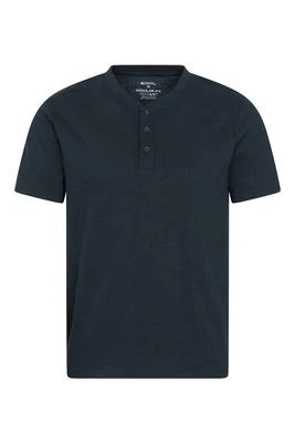 Hasst Henley męska koszulka kąpielowa UV - Navy Mountain Warehouse