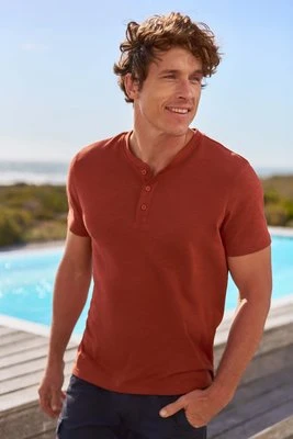 Hasst Henley męska koszulka kąpielowa UV - Orange Mountain Warehouse