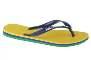 Havaianas Brasil 4140715-2197, Męskie, Żółte, japonki, syntetyk, rozmiar: 37/38