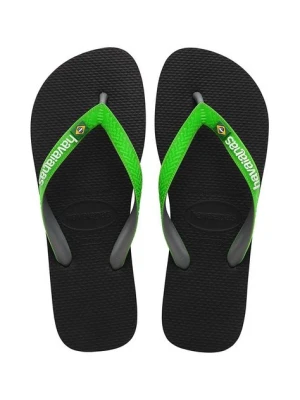 Havaianas japonki BRASIL MIX męskie kolor zielony 4123206.8075