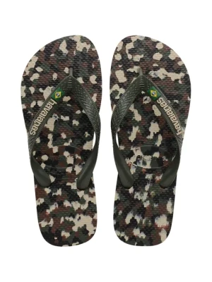 Havaianas japonki BRASIL TECH II męskie kolor zielony 4147965-4896