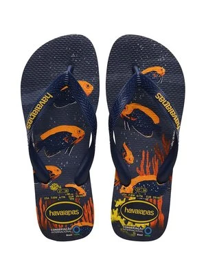 Havaianas japonki CONSERVATION INTERNATIONAL POP kolor granatowy 4119507-1740