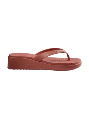 Havaianas japonki damskie HIGH PLATFORM różowy