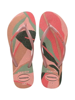 Havaianas japonki damskie SLIM PALETTE GLOW różowy