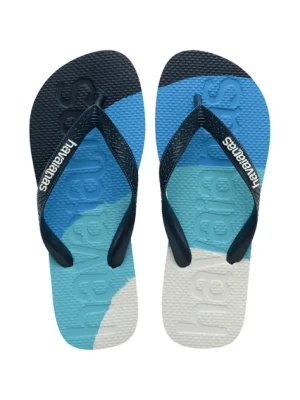 Zdjęcie produktu Havaianas japonki LOGOMANIA COLORS II kolor granatowy 4147526.5558