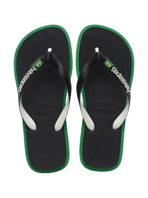 Havaianas japonki męskie BRASIL TWIST BLACK