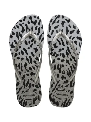 Havaianas japonki SLIM damskie kolor szary 4103352.9320