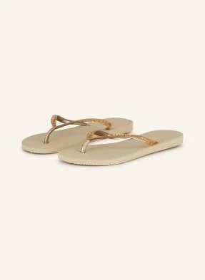 Havaianas Japonki Slim Glitter Ii beige