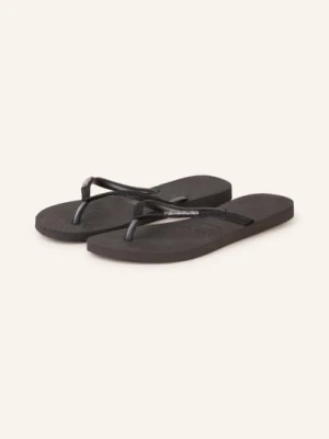 Havaianas Japonki Slim Glitter Ii schwarz