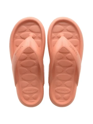 Havaianas klapki FLIP FLOP CANDY POP damskie kolor beżowy na platformie 4149964.9259