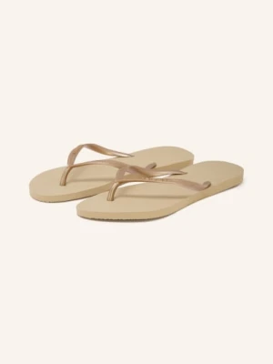 Havaianas Klapki Slim beige