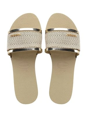 Havaianas Klapki YOU TRANCOSO PREMIUM damskie kolor beżowy 4146063.0154