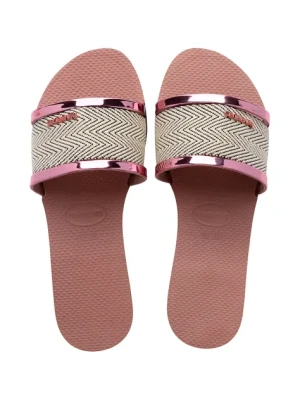 Havaianas klapki YOU TRANCOSO PREMIUM damskie kolor różowy 4146063-3544