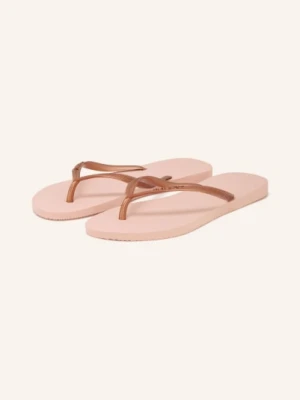 Havaianas Klapki Z Przegrodą Między Palcami Slim rosa