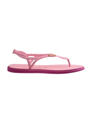 Havaianas sandały LUNA POINT damskie kolor różowy 4149921.9321